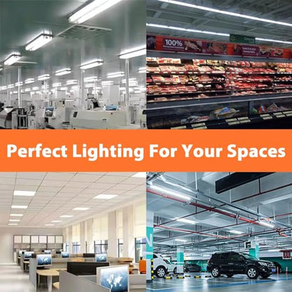 Konideke 8 Pack 24 inch F17T8/841 17 Watts Light Bulb, 2 Foot Straight Fluorescent Tube T8 Tube Light, 4100K Cool White 1400 Lumen G13 Medium Bi-Pin Cap 8 Count - color: Cool White, size: 8 Count-17W