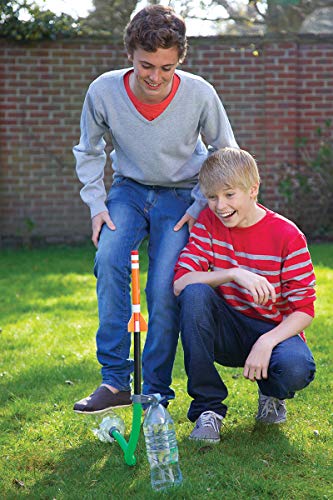 Green Science - Green Rocket - STEM Rocket Launcher for Kids - Build & Launch a Recycled Rocket with Air Pressure - Educational Toy for Young Scientists - Easy & Engaging Science Experiment - style: Rocket Kit