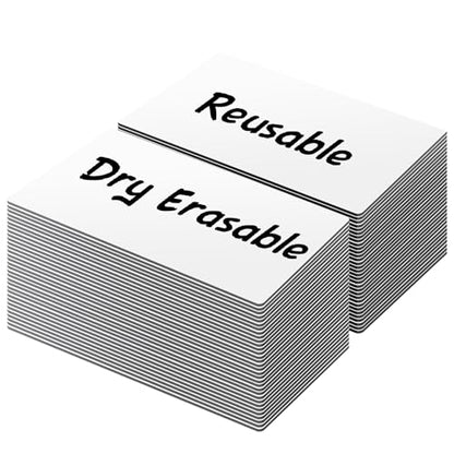 LLPT Dry Erase Magnetic Labels 2" x 4" 50 Packs White (DML2040WT) - color: White, size: 2" x 4"