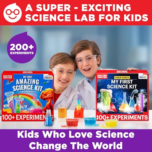 Doctor Jupiter My First Science Gift Set for Kids Ages 4+ - style: Amazing Science Gift Set: 4+