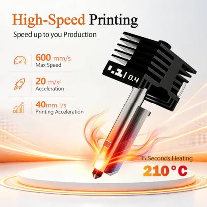 4‑Pack 0.2mm/0.4mm P2S Hotend for Bambu Lab X2D/H2D/H2S/A1/A1 Mini Combo - style: 4PK 0.2/0.4mm
