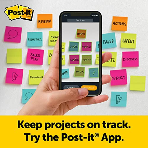 Post-it Super Sticky Portable Tabletop Easel Pad w/ Dry Erase Panel, Great for Virtual Teachers and Students, 20x23 Inches, 20 Sheets/Pad, 1 Pad, Built-in Stand (563DE)