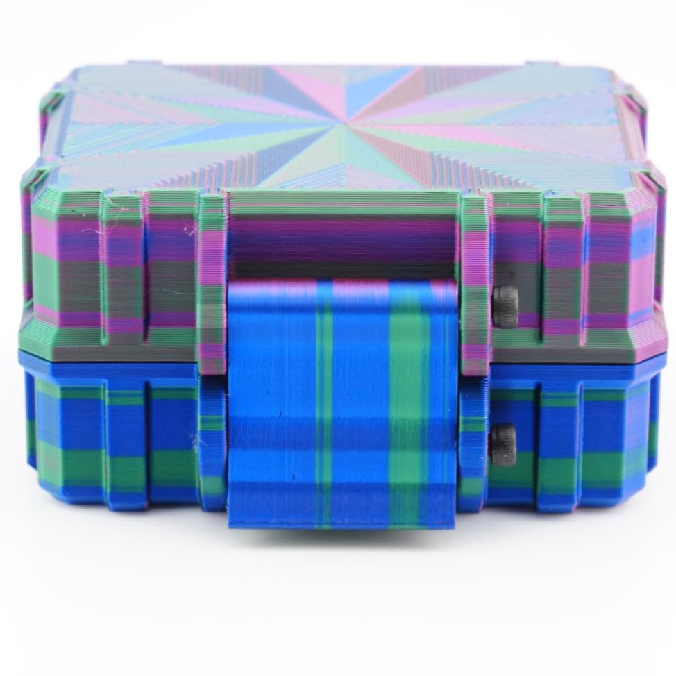 10-Slot 3 ml Vial Case| Compact Organizer| Organizer for GLP-1, Peptides, Research - size: 10 x 3ml