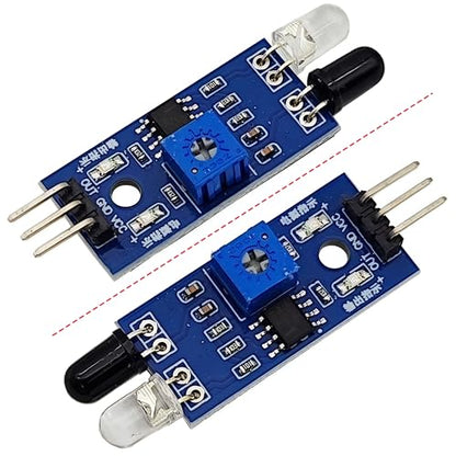 10PCS IR Infrared Obstacle Avoidance Sensor Module Compatible with Arduino
