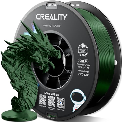 Official CREALITY PETG 3D Printer Filament 1.75mm 1KG (2.2lbs) ArmyGreen - color: Armygreen