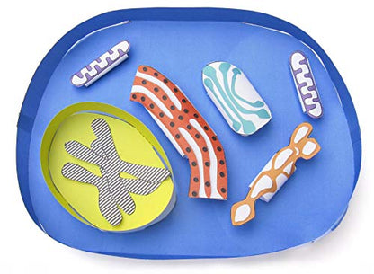 Simple Animal Cell 3-D Paper Model Making Kit - Individual Student Edition (17-7729)