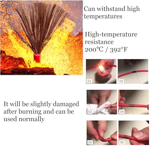 22 AWG Stranded Wire Kit – Silicone Coated Copper Wires 22 Gauge Pre-Tinned 23ft/7m Each Spool, 6 Colors (Black, Red, Yellow, Green, Blue, White), Electrical Jumper Wire Hook Up Wire Kit from Plusivo - style: 22 AWG Stranded Wire Silicone Insulation