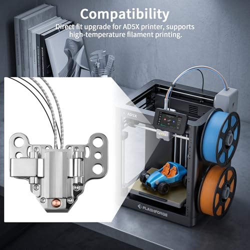 AD5X Hotend Heating Assembly Kit,Heat Insulation Block with Heater Cartridge