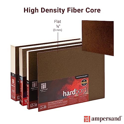 Ampersand Hardbord 1/8 Inch 18X24 - color: Flat Profile, size: 18" x 24" x 1/8"