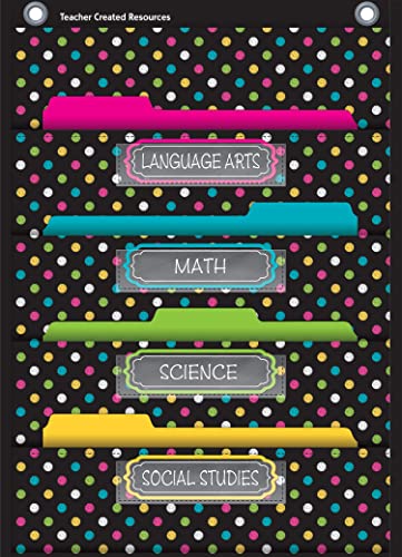 Teacher Created Resources Chalkboard Brights Labels (TCR20871)