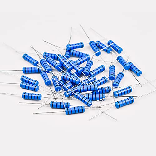 3W 125pcs 25 Value 0.68R-1MΩ ±1% Tolerance Metal Film Resistor Kit