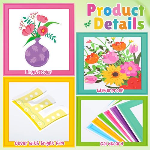 Qilery Spring Healthy Habits Bulletin Board Set Classroom Decorations - style: Spring into Healthy Habits