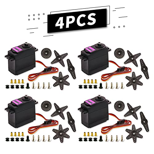 MG996R Digital Servo Motor 4Pack 55g Metal Gear - style: 4PCS MG996R