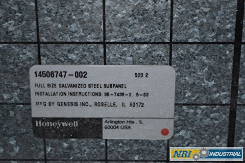 HONEYWELL 14506635-002 Assembly Wall-Mount Steel 38X24X9 in Enclosure D302985