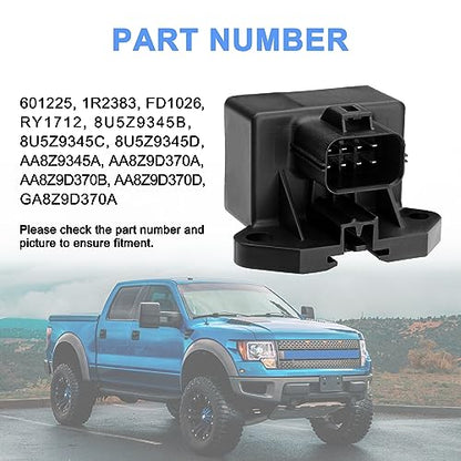 FPDM 601-225 Fuel Pump Relay Module, Compatible with Ford F150 E250 Flex Taurus Transit Edge Escape Expedition Fusion/Lincoln/Mercury, Replace AA8Z-9D370-B FD1026 Fuel Pump Driver Module