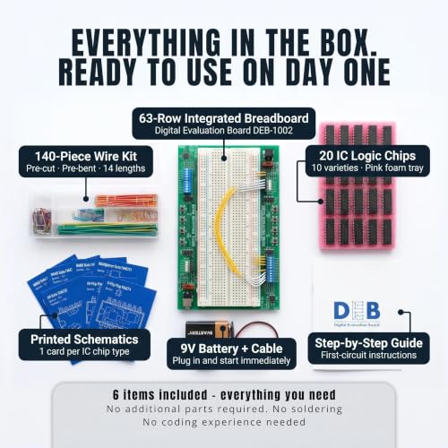 DEB-1002 Solderless Circuit Prototyping for Electrical Engineering Students