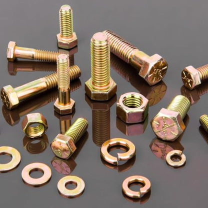 560PCS Grade 8 Assorted Nuts and Bolts Assortment Kit, SAE Sizes Bolts - size: 560pcs 1/4-20 5/16-18 3/8-16 1/2-13