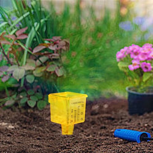 MUMTOP 10 Pack Rain Gauge, 1.5" Sprinkler Gauge for Lawn, Garden, Yard