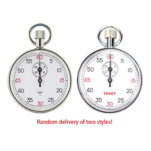 Mechanical Stop Watch Sports Chronograph Running Timer Handheld Stopwatch (SXJ505) - color: Sxj505