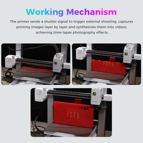 Creality Official SPARKX i7 Time-Lapse Kit TP-01, Original Layer-Triggered Shutter Control Module, Professional Timelapse Photography for Phone & Camera, for Creality SPARKX i7 3D Printer - style: Time-Lapse Photography