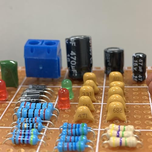 32 Values 800 Pieces Ceramic Capacitor Kit 10pF-10uF 50V