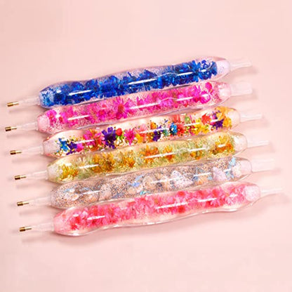 Praise V Do Purple Diamond Painting Art Drill DotAccessories Tools Pen, Rhinestone Gem Picker Tool for Diamond Art Painting, Nail Art, Bead Dot Art - color: Forest Purple