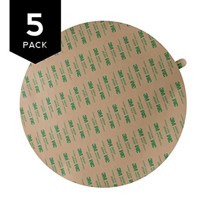 Gizmo Dorks 10" Diameter Round 468MP Adhesive Transfer Tape Sheet (5-Pack)