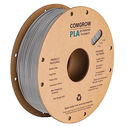 Comgrow PLA 3D Printer Filament Grey and Creality CR Touch Auto Bed Leveling Sensor Kit