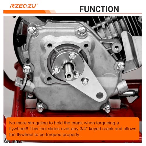3/4" Crankshaft Holder Tool + Flywheel Puller for Predator 212 224cc - size: Crankshaft Holder Tool with Flywheel Pulley