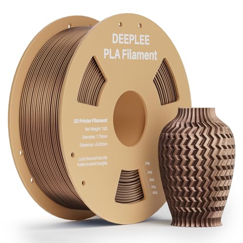 Metallic Bronze PLA Filament 1.75mm, 1kg Metal-Like - color: 1*metallic Bronze