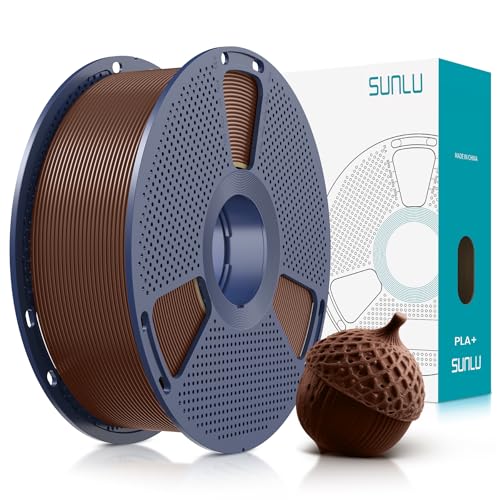 SUNLU PLA Plus Filament 1.75mm Coffee Brown 1KG - color: 1kg Pla Plus Brown, size: 1 kg