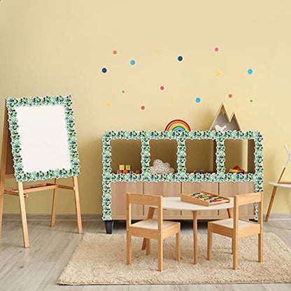 49Ft Eucalyptus Green Bulletin Board Borders Classroom Border Trim - size: 1 Roll Eucalyptus
