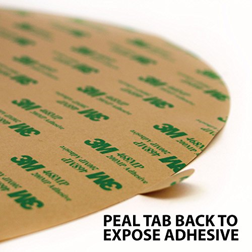 Gizmo Dorks 10" Diameter Round 468MP Adhesive Transfer Tape Sheet (5-Pack)