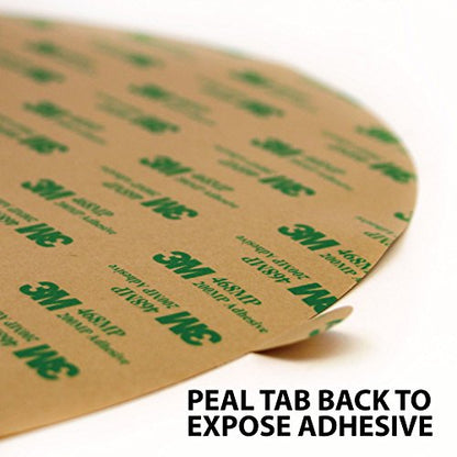 Gizmo Dorks 10" Diameter Round 468MP Adhesive Transfer Tape Sheet (5-Pack)