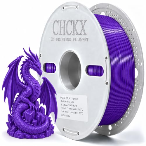 PCTG Filament Purple for 3D Printing Better Than PETG Filament 1KG - color: Purple
