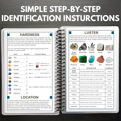 New England Rocks And Minerals Identification Field Guide | Waterproof