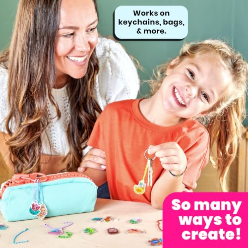 Ooly DIY Shrink Art Charms Kit, 28 Pc – Garden Pals - color: Garden Pals