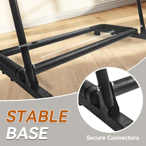 AZOR 7 Multi Guitar Stand Rack with Wheels, Foldable Guitar Holder - size: 7 Holder with Wheels