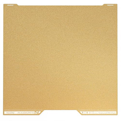 YOOPAI Textured Build Plate for Bambu Lab H2D/H2D Pro/H2S - color: PEI-Gold, size: 355x346mm