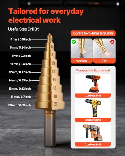VEVOR Knockout Punch Set, 1/2 to 2 inch SLUG-Buster Ratchet Knockout Set, Ratchet Wrench Knockouts Punch Sets for Aluminum, Mild Steel, Fiberglass, Plastics, 6 Die Sizes, 40Cr Steel Ko Tool Kit - style: 1/2 to 2 inch SLUG-Buster Ratchet Knockout Set