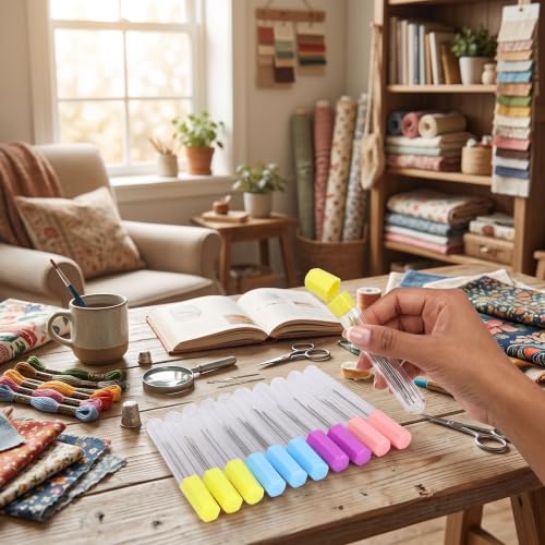 10Pcs Pin Needle Storage, Plastic Material