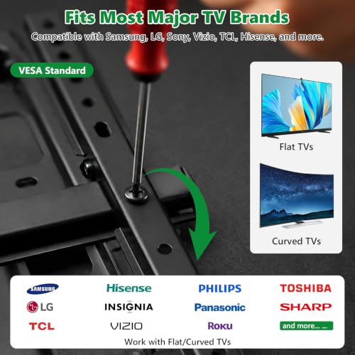 136Pcs Universal TV Mounting Hardware Screws Kit Set M4-M8 - color: 136PCS Black