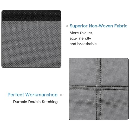 SAVERHO 42 Pocket Classroom Pocket Chart for Cell Phones and Calculator,Clear Cellphone Pocket Chart for Classroom with Number Sticker and hooks (Grey-42 Pockets) - color: Grey-1pack of 42pockets