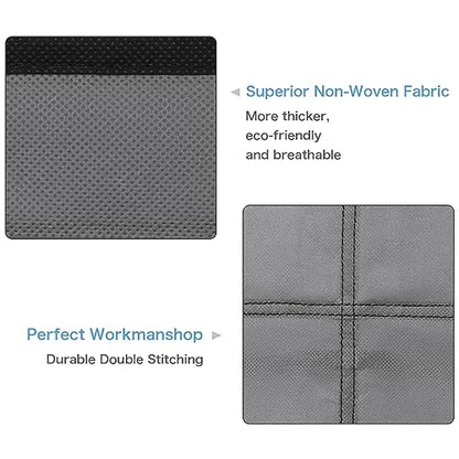 SAVERHO 42 Pocket Classroom Pocket Chart for Cell Phones and Calculator,Clear Cellphone Pocket Chart for Classroom with Number Sticker and hooks (Grey-42 Pockets) - color: Grey-1pack of 42pockets