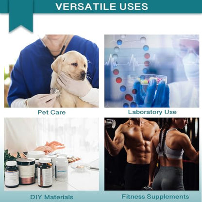 Versatile Easy Capsule Filling Tool Kit for Empty Gel Capsules