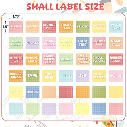 Fancy Land Teacher Toolbox Labels for Classroom Organization Storage
