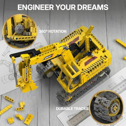 Robot Building Kit, 5-in-1 Programmable Robot Kit, App & Remote