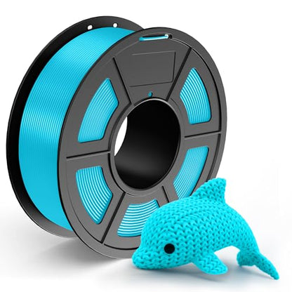 TECBEARS PLA Filament 1.75mm, 1kg Cyan - color: 1kg Cyan