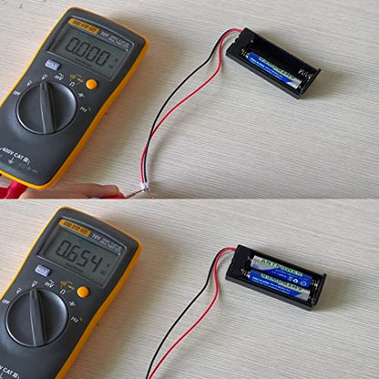 Battery Holder - 5 PCS 3V AAA Battery Case Cover Storage Box with ON/Off Switch and Wire Leads PH2.0 JST Connector Male for BBC Micro:bit Arduino