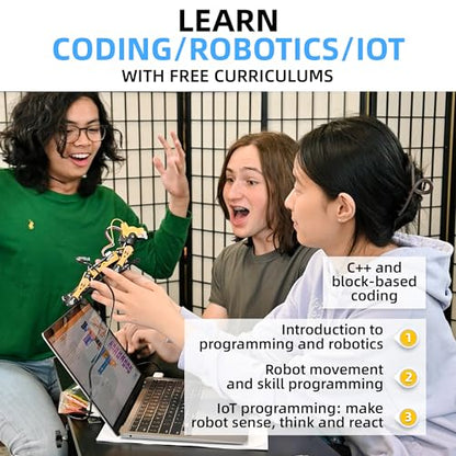 Petoi Programmable Robot Dog Bittle X V2(Pre-Assembled) - Robotics Kit, Hands-On Physical AI - Portable Open Source Voice Controlled Quadruped, STEM Classroom & Education - Advanced Alloy Servos